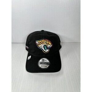 Jacksonville Jaguars New Era 9TWENTY Crucial Catch 2024 Hat Cap Black Plaid NEW